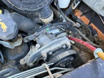 Engine with A/C Compressor