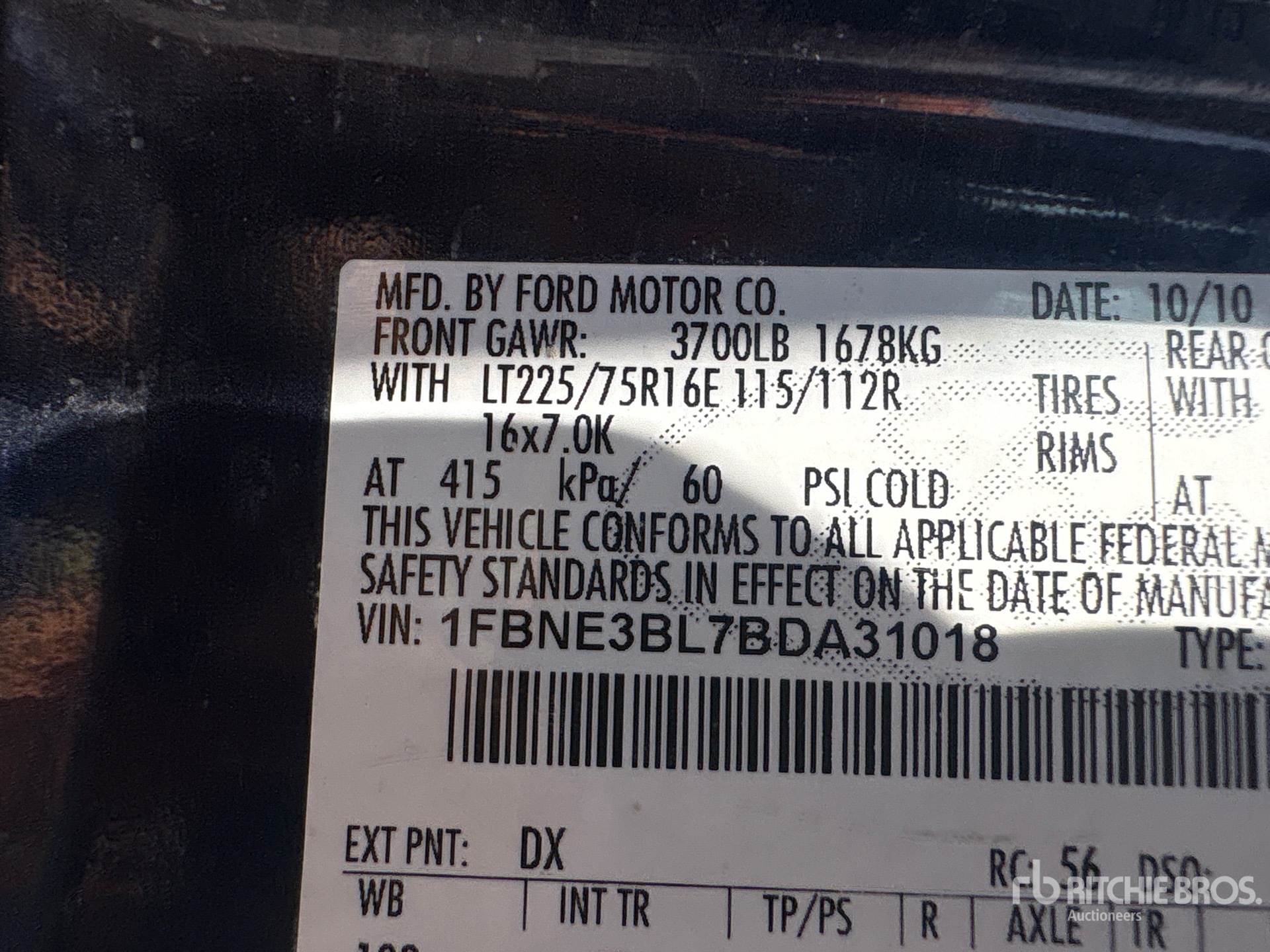2011 Ford E-350