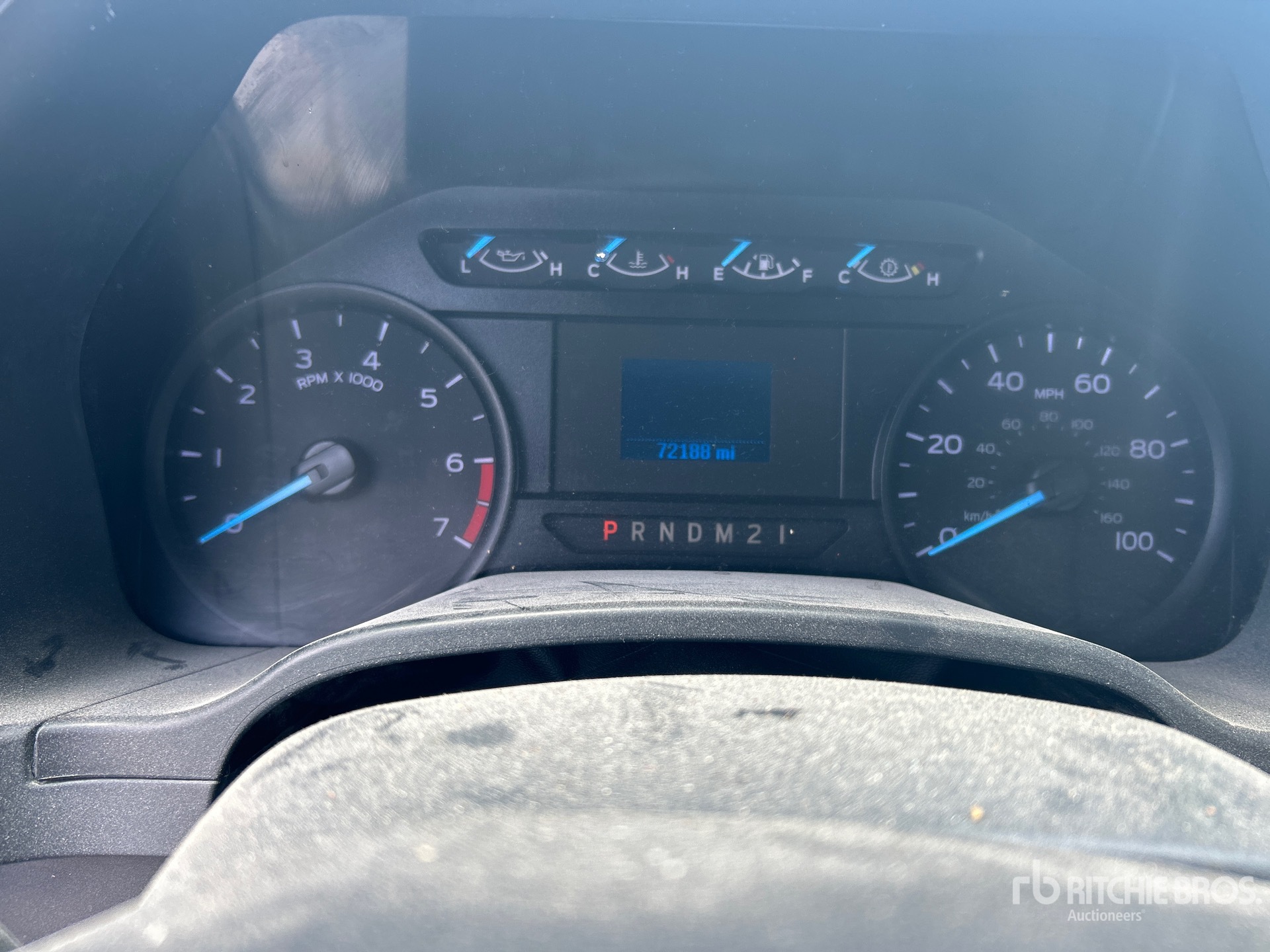General Appearance with Hour Meter / Odometer