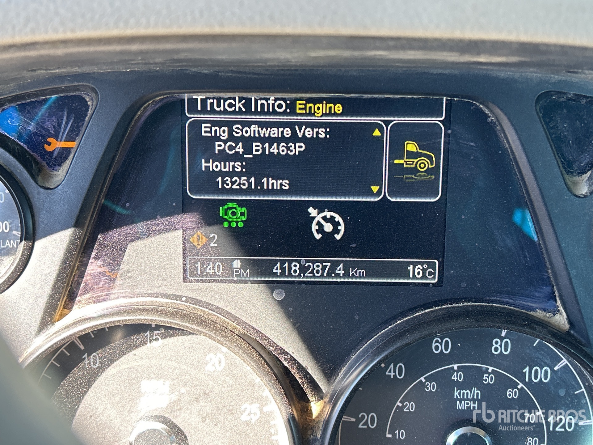 General Appearance with Hour Meter / Odometer