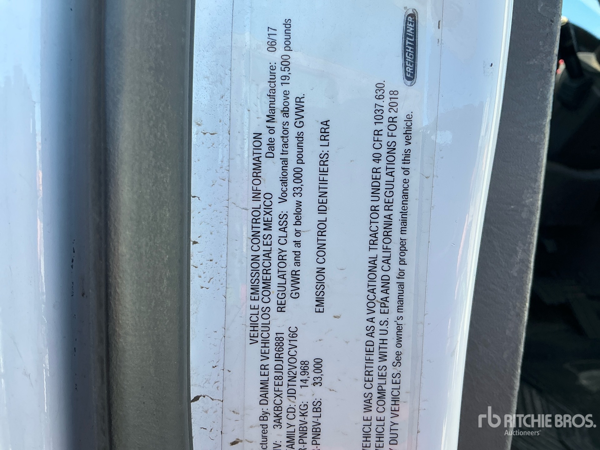 Photo of a 2018 Freightliner M2 106