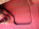 General Appearance with Frame Stamp Serial Number/VIN Photo