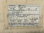 General Appearance with Unit Serial Number