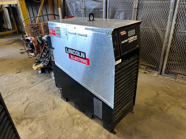 Lincoln 1000 SD Power Wave Multi-Process W/Tandem Cruiser Tractor Electric Welder