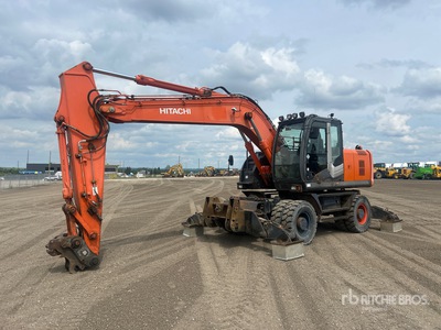 2013 Hitachi ZX190W-3 Wheel Excavator | Ritchie Bros. Auctioneers