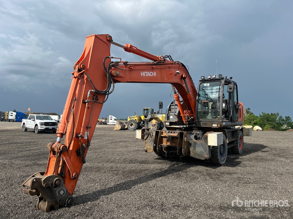 2013 Hitachi ZX190W-3 Wheel Excavator | Ritchie Bros. Auctioneers