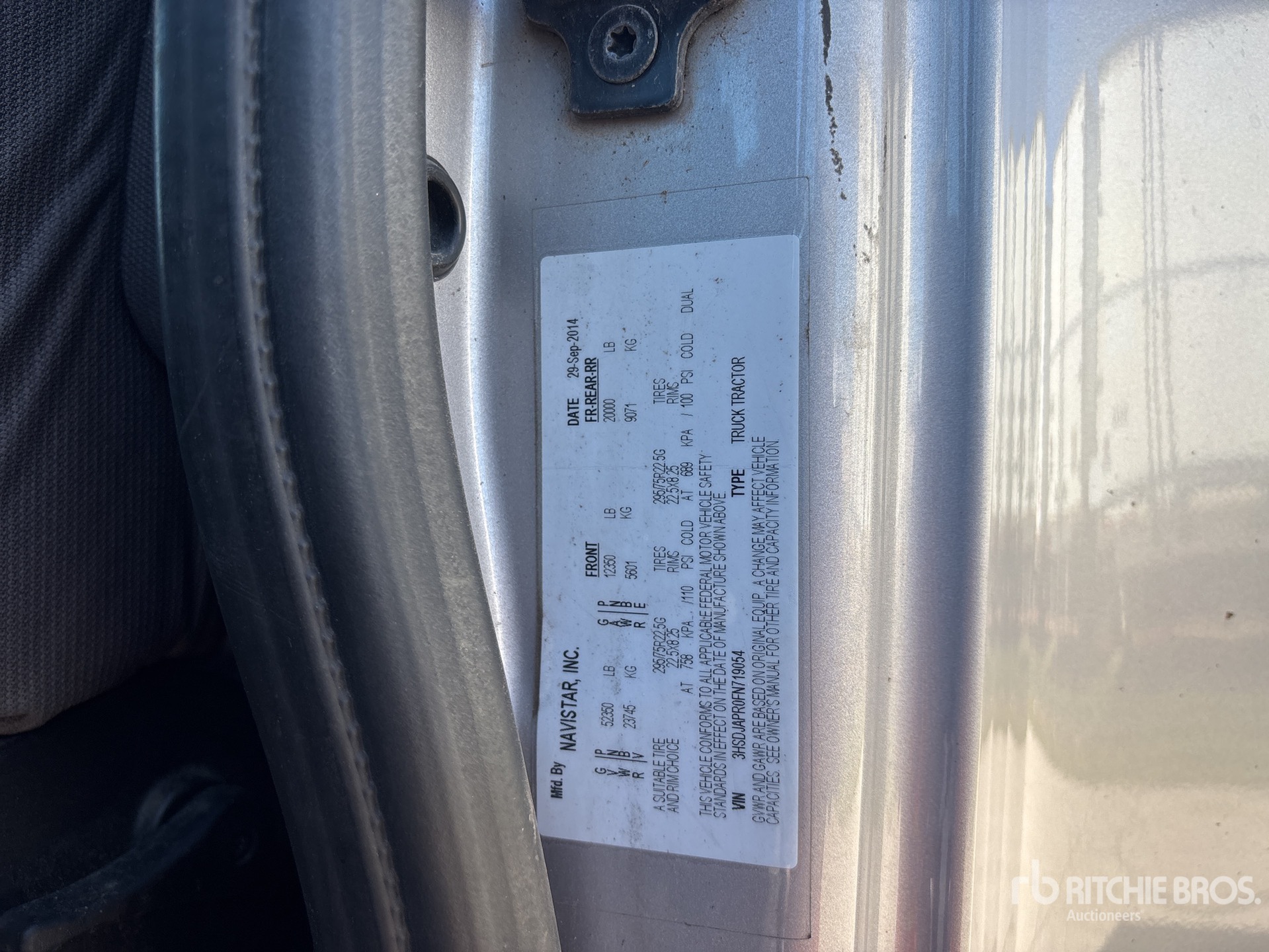 Photo of a 2015 International PROSTAR+ 113