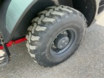 Chassis with Left Rear Tire