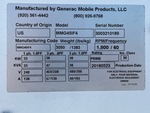 General Appearance with Unit Serial Number