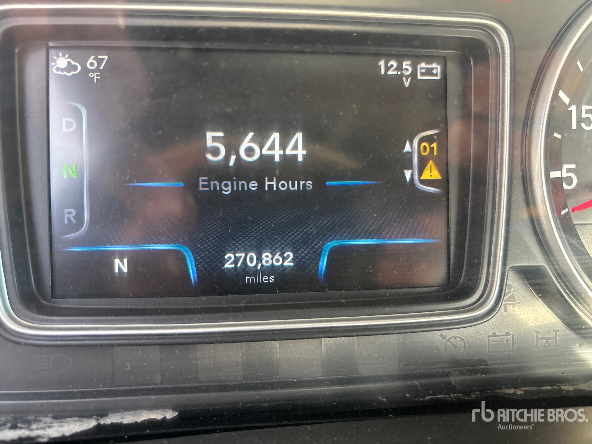 General Appearance with Hour Meter / Odometer