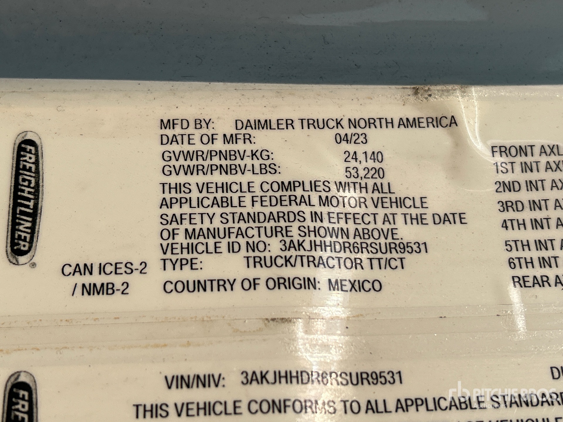2024 Freightliner CASCADIA 126