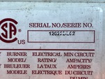 General Appearance with Unit Serial Number