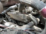 Engine with Air Compressor