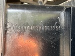 General Appearance with Frame Stamp Serial Number/VIN Photo