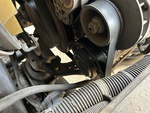 Engine with A/C Compressor
