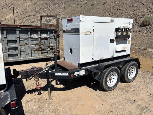 2004 (unverified) Multiquip 45 KW 26 kW Mobile Generator Set