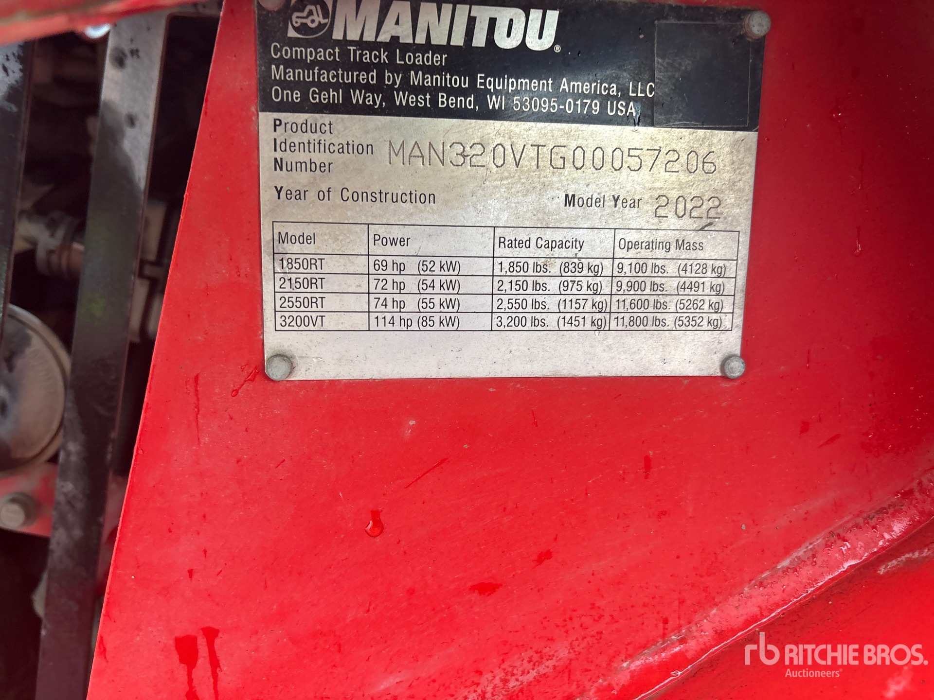 Photo of a 2022 Manitou 3200VT