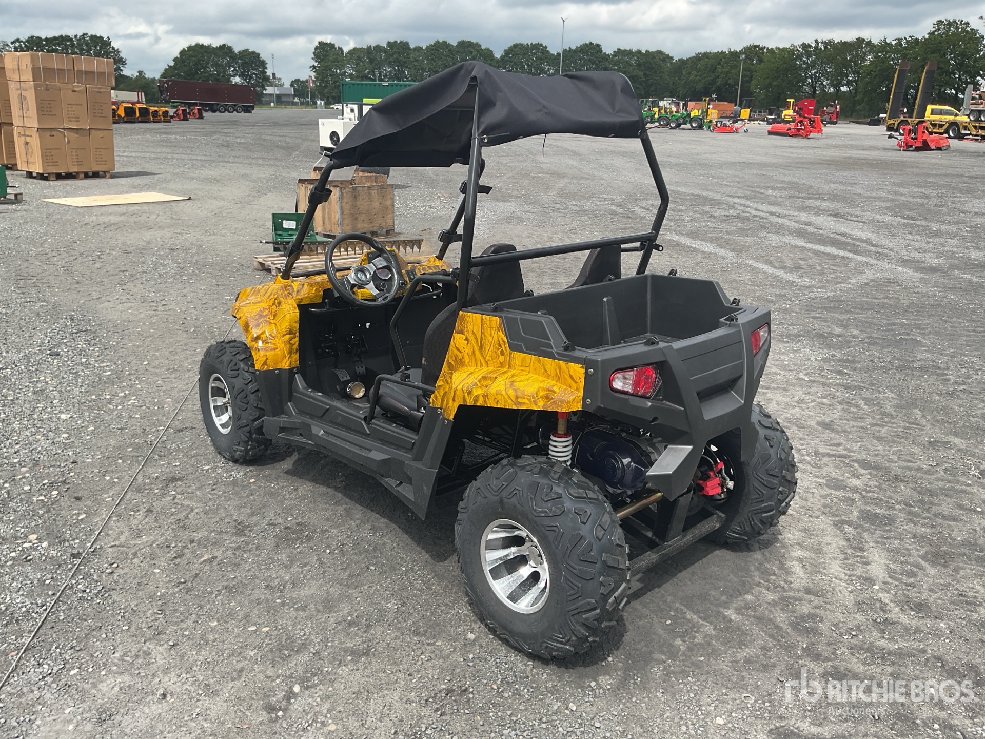 General Appearance with Picture, Left Rear Corner