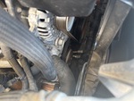 Engine with A/C Compressor