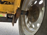 Trailer Chassis with Springs/Hangers Condition