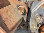 Chassis with Bolzen und Lager, Ausleger bis Löffel