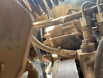 Engine with A/C Compressor