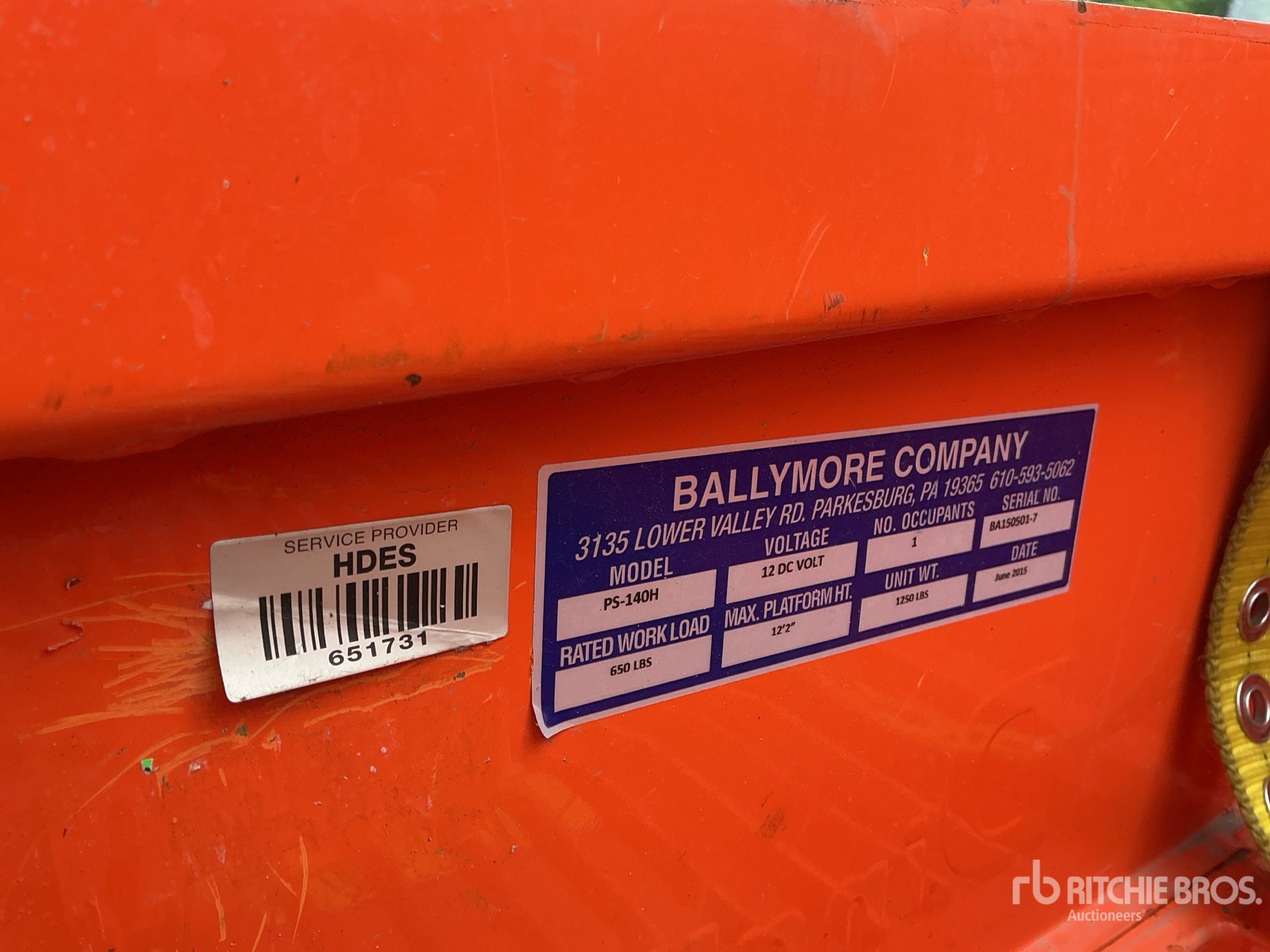 Photo of a 2015 Ballymore PS-140H