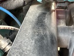 General Appearance with Frame Stamp Serial Number/VIN Photo