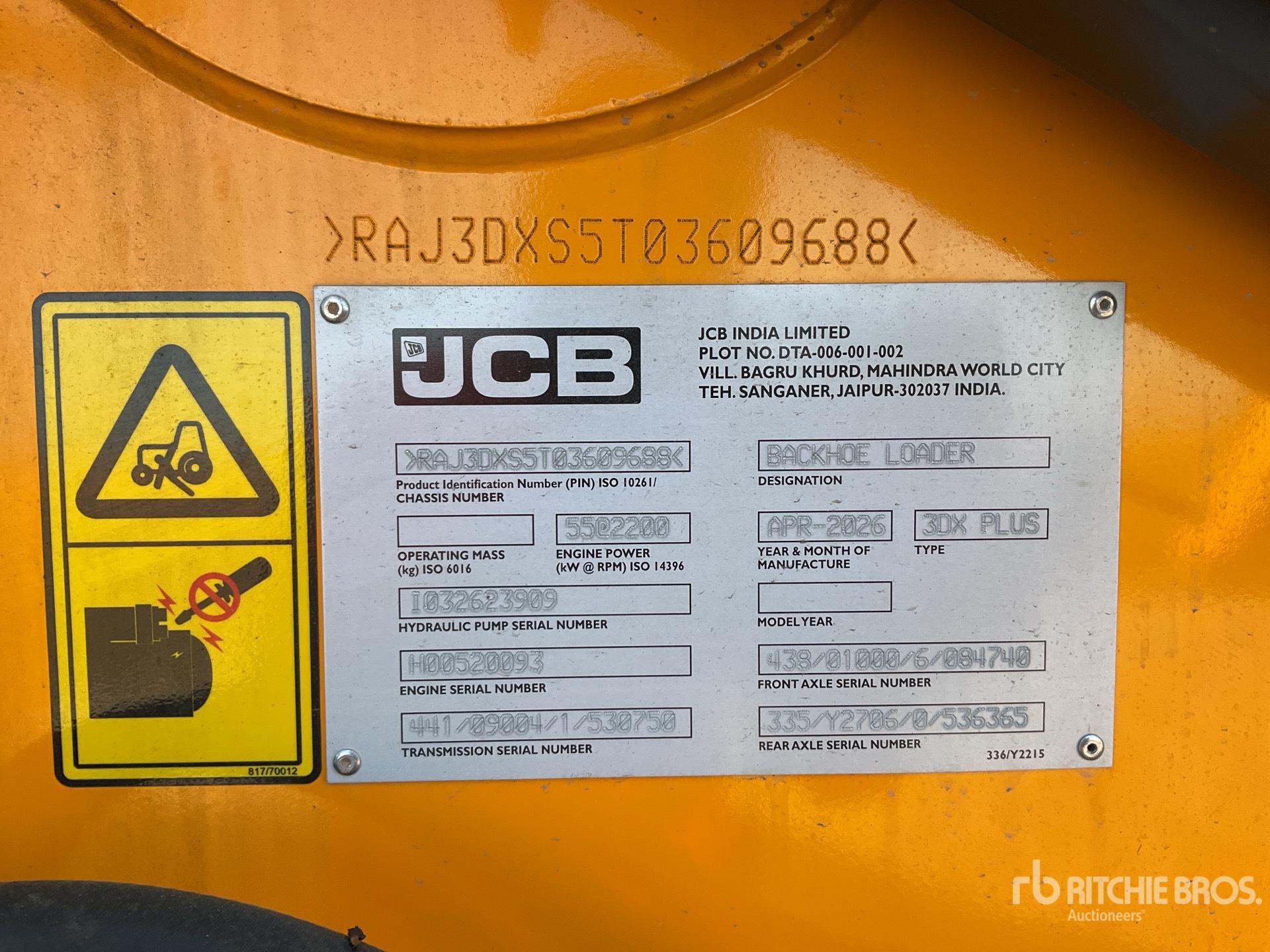 2026 JCB 3DX