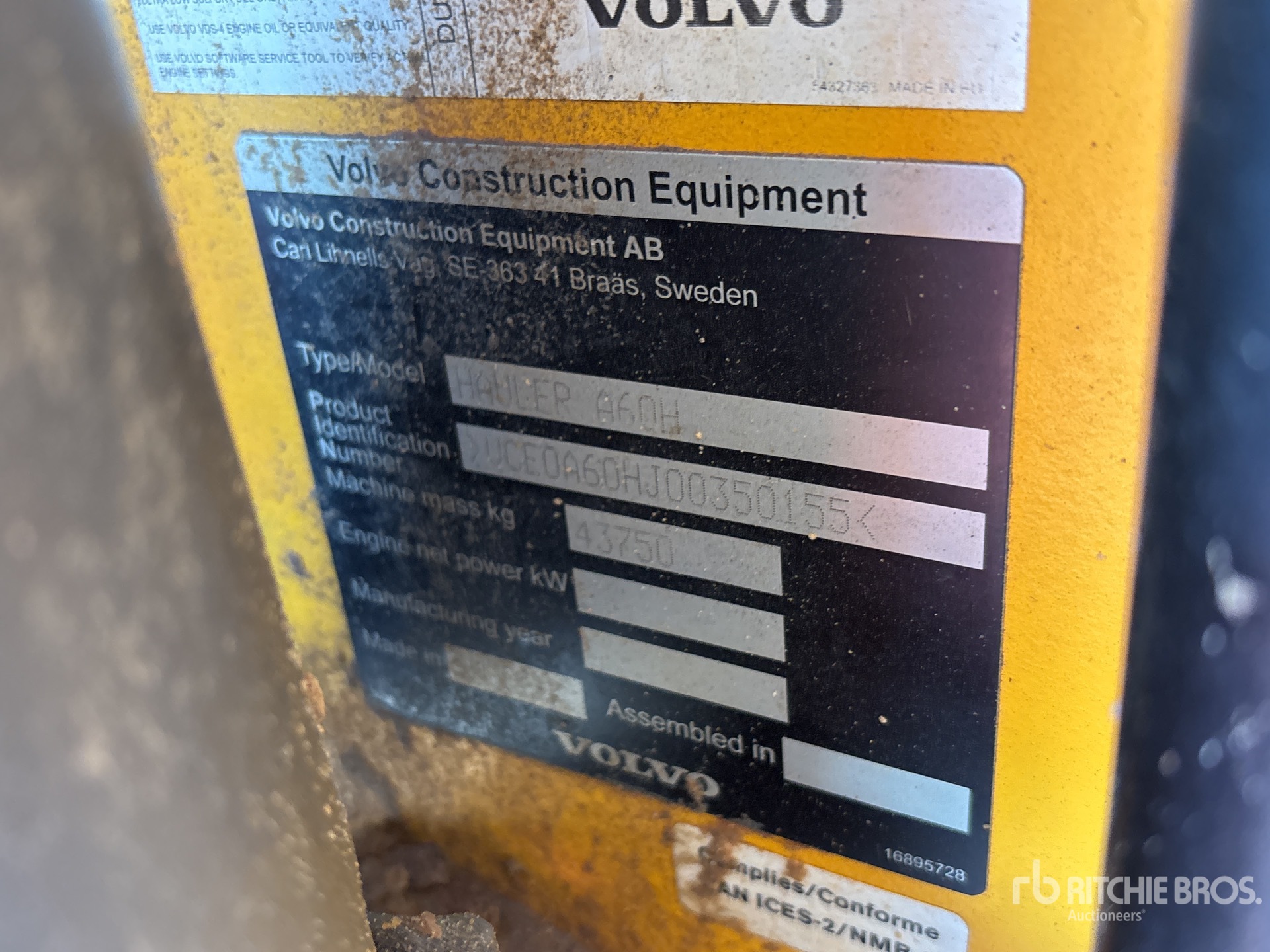 2021 Volvo A60H