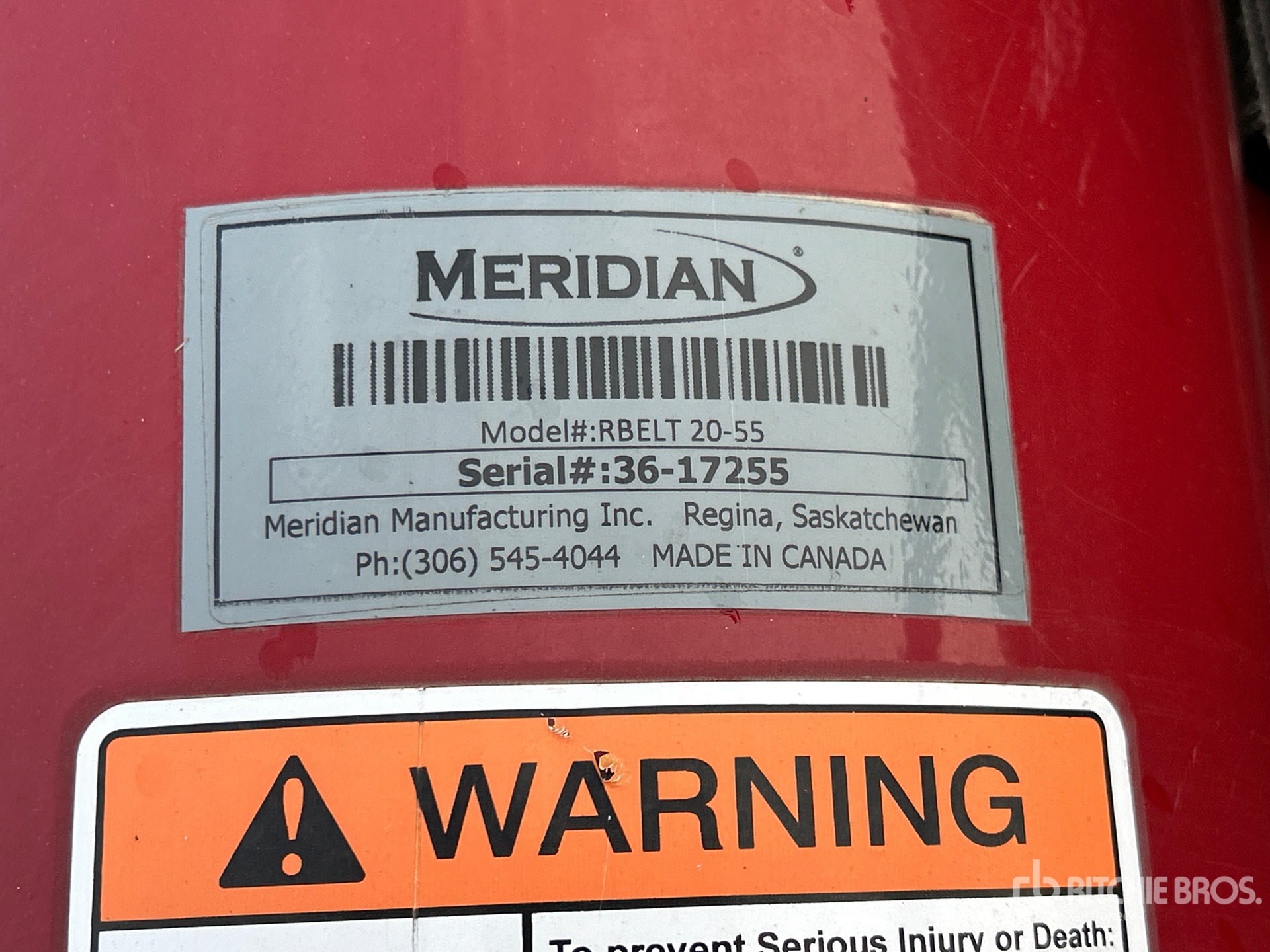 2023 Meridian RELIABELT 20-55