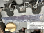 Upper Engine with Emission Certification Label