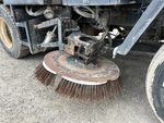 Chassis with Gutter Brooms