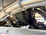 Engine with A/C Compressor