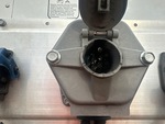 Trailer Chassis with Power Receptacle Functional
