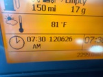 General Appearance with Hour Meter / Odometer
