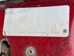 General Appearance with Frame Stamp Serial Number/VIN Photo