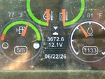 General Appearance with Hour Meter / Odometer