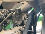 Engine with A/C Compressor