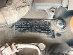 Engine with Emission Label