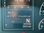 General Appearance with Hour Meter / Odometer