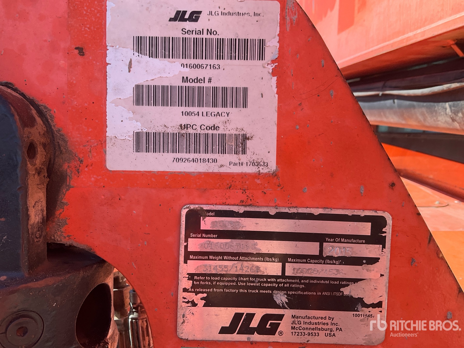 Photo of a  JLG 10054