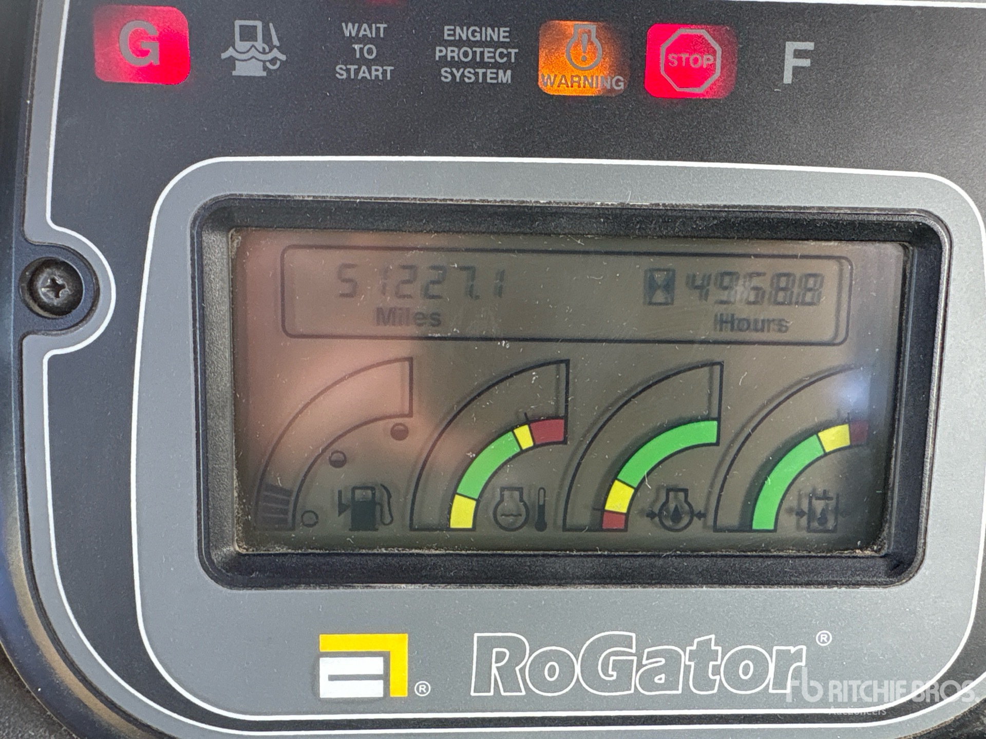 General Appearance with Hour Meter / Odometer
