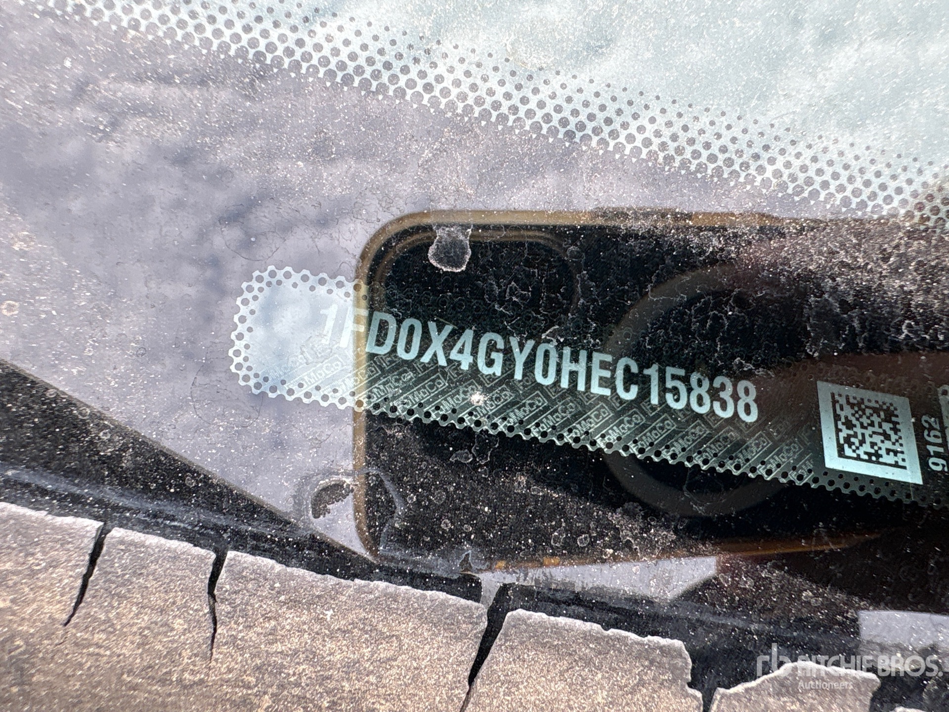 General Appearance with Frame Stamp Serial Number/VIN Photo