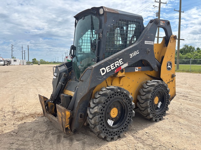 2017 John Deere 318G Skid Steer Loader 2017 John Deere 318G Skid Steer Loader