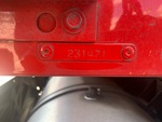 General Appearance with Frame Stamp Serial Number/VIN Photo