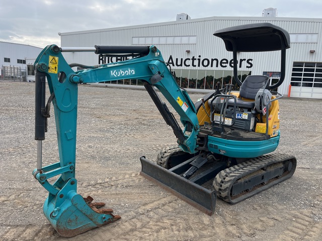 2015 Kubota U-20-3S Mini Excavator