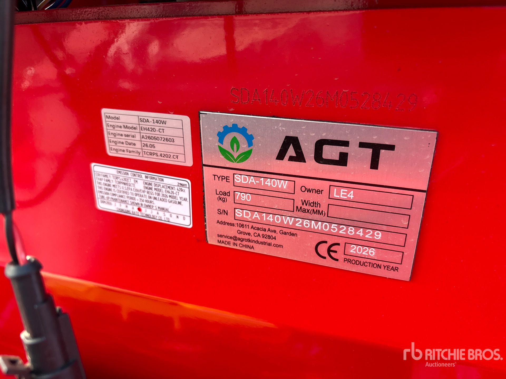 2026 AGT SDA-140W