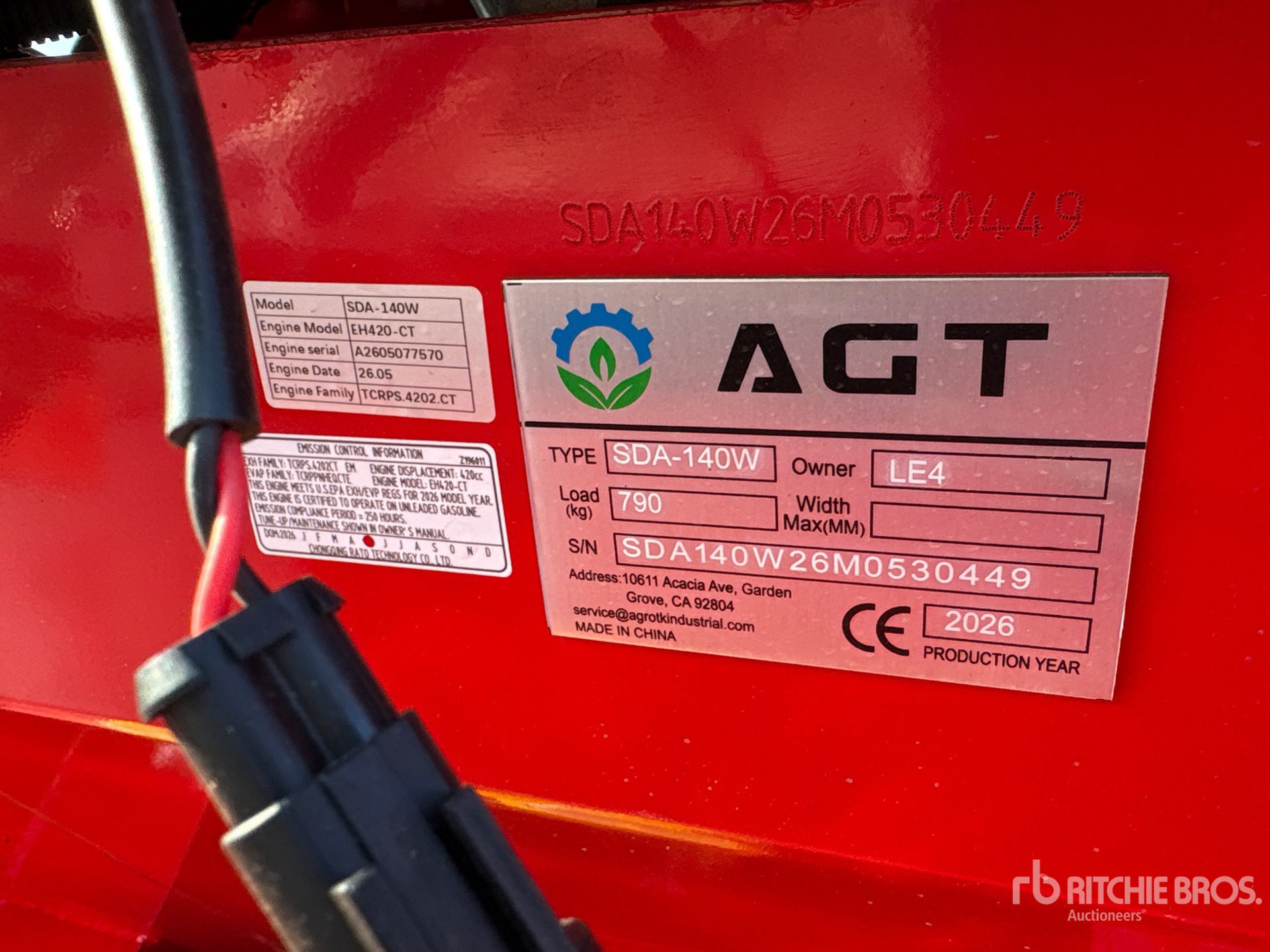 2026 AGT SDA-140W