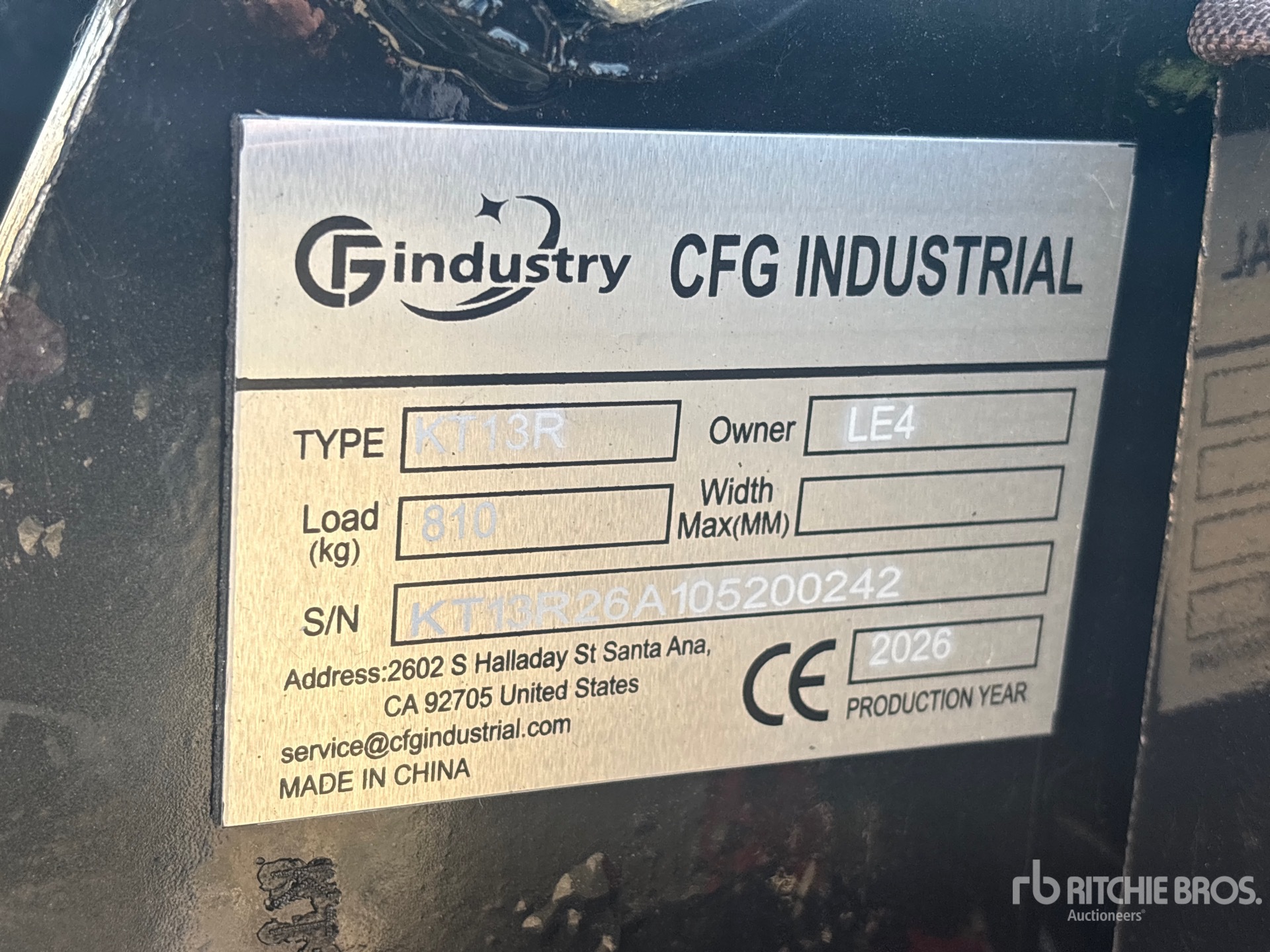 2026 CFG KT13R